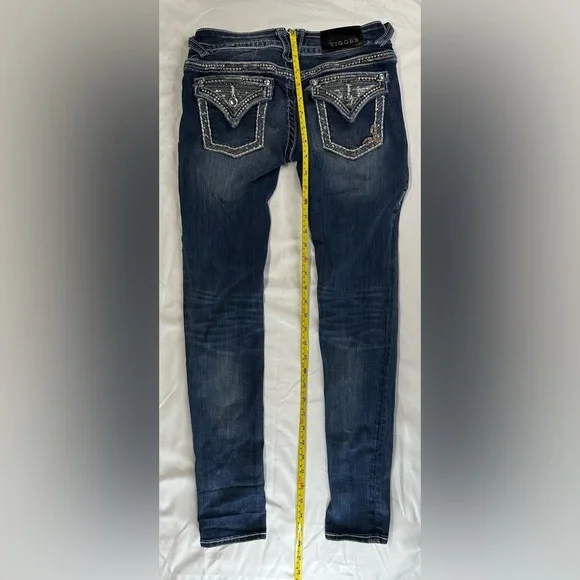VIGOSS Skinny Bling Jeans Pants - Picture 13 of 16